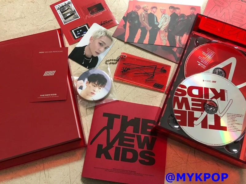 [MYKPOP]~ Официальный~ IKON: детский альбом CD-SA19061506-RED Ver