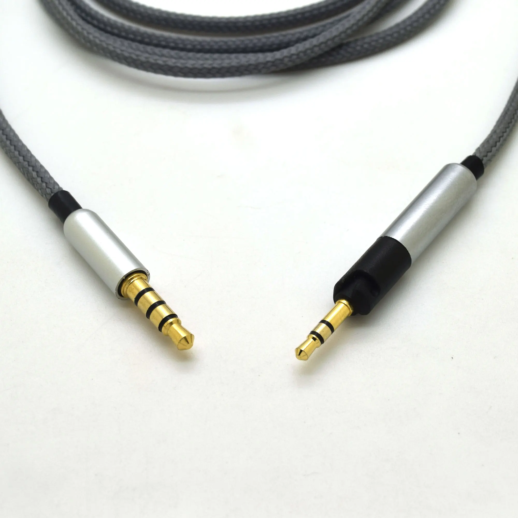 Сменный кабель для наушников Sennheiser HD598 HD558 HD518 Модернизированная Посеребренная