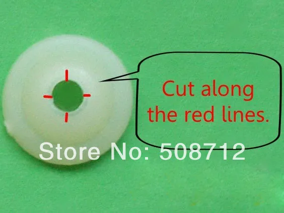 Отправка! 30 мм прозрачные защитные глаза/Пластиковые глаза с пластиковыми