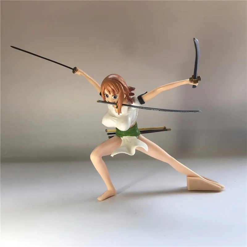 Одна штука Roronoa Zoro x Nami вор кошка аниме сексуальные фигурки три ножа поток ПВХ