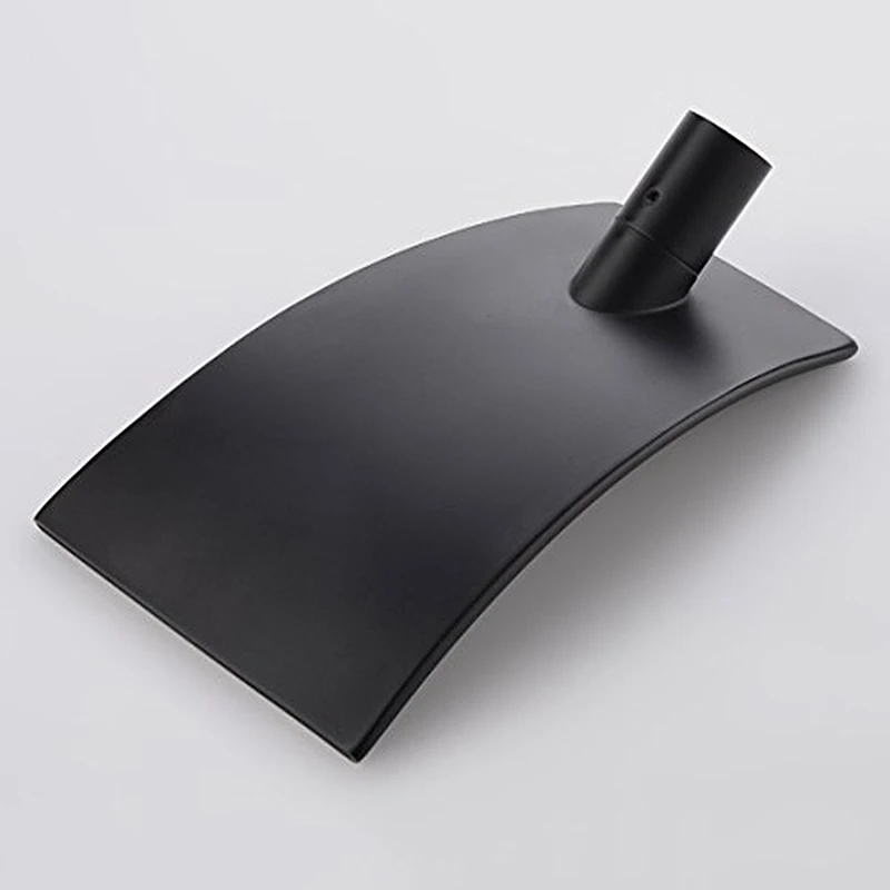 bakala black stainless steel in wall shower set rainfall bathroom shower faucet wall shower hot and cold mixer handheld spray free global shipping