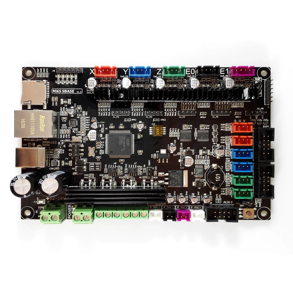 3d принтер комплект 32 бит Arm платформа гладкая плата управления MKS SBASE V1.3 + 12864 TFT lcd