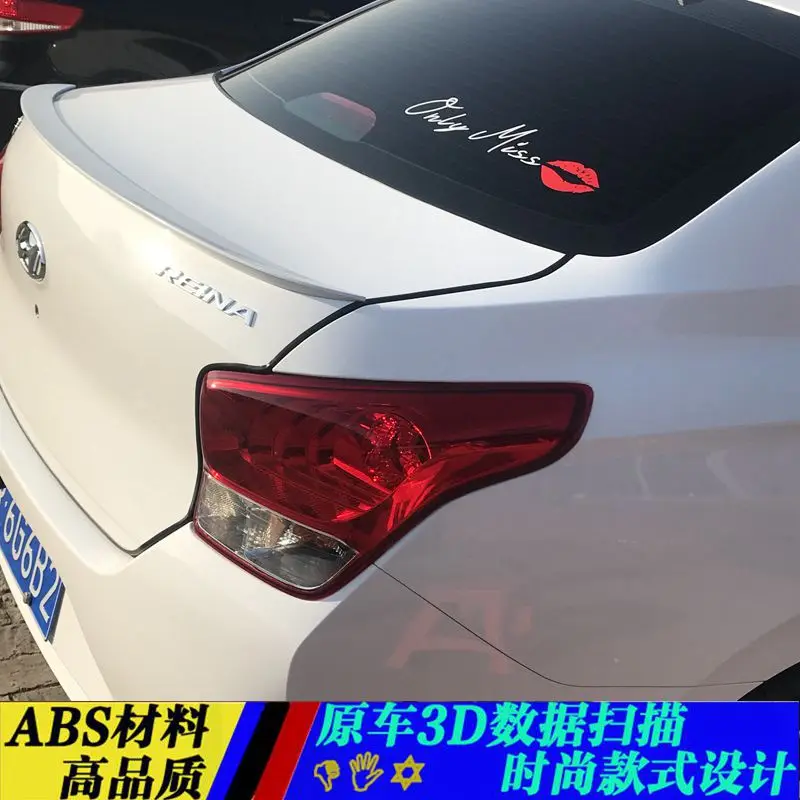 Используется для hyundai accent/verna спойлер 2017-2018 модель высокого качества ABS Материал