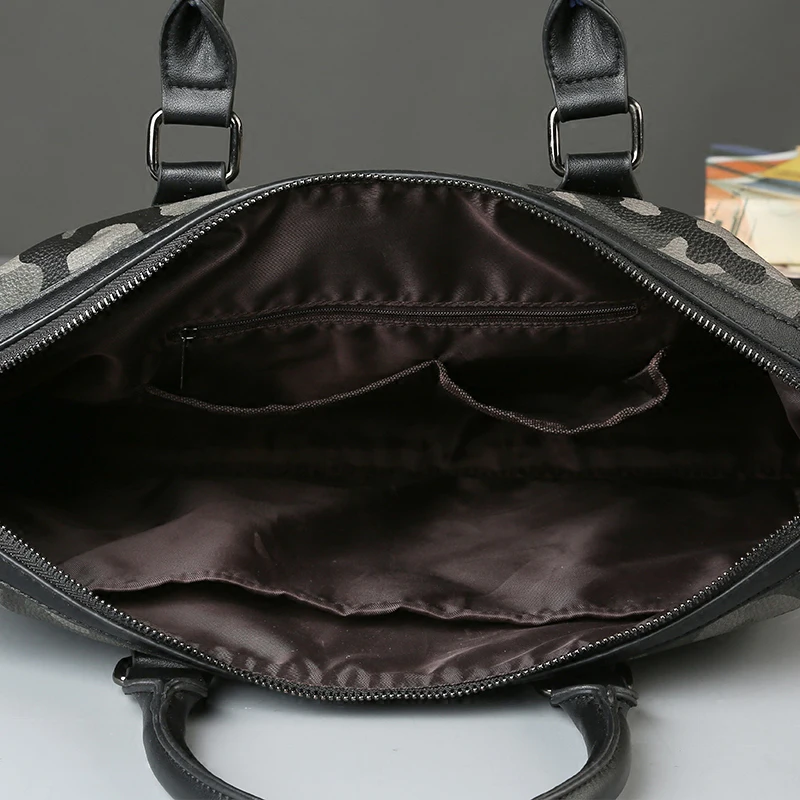 Брендовый мужской портфель для ноутбука модные мужские деловые сумки