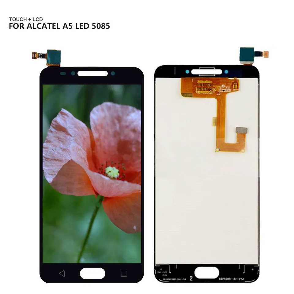 Для Alcatel A5 LED 5085Y 5085 5085D ЖК сенсорный экран дигитайзер стекло дисплей в сборе Замена