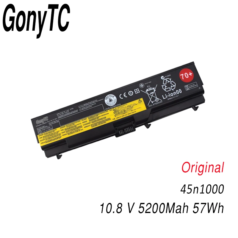 Black 70+ Аккумулятор для ноутбука LENOVO ThinkPad T430 T430i T530 T530i L430 L530 W530 45n1000 E40 E420 SL410 SL510 T410 L520 - Цвет: Black