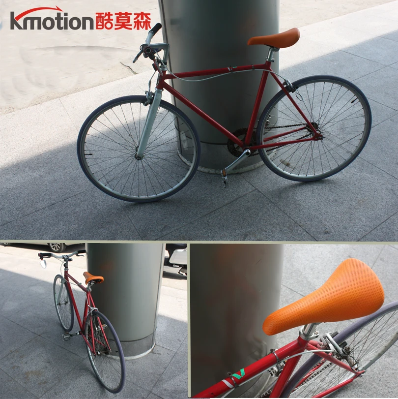 Седло для дорожного велосипеда Kmotion дышащая подушка из ПУ кожи эргономичный