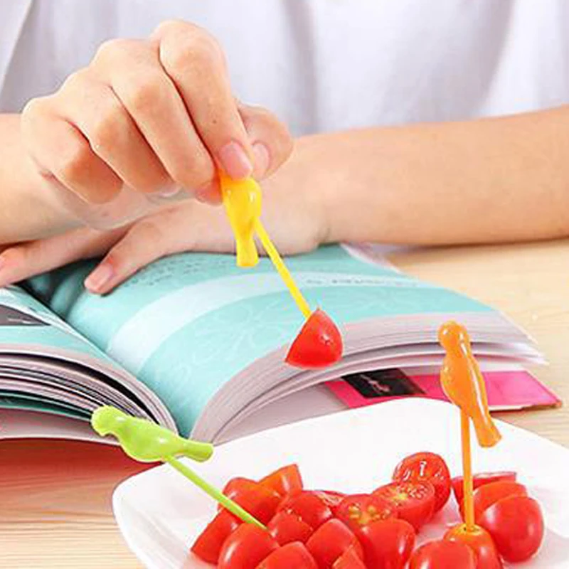 Креативные вилки для фруктов столовые приборы еды кухонные инструменты посуда