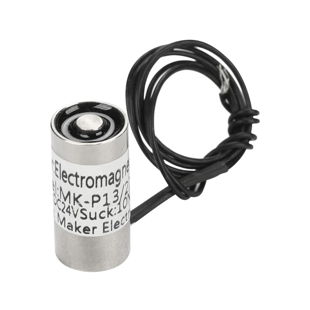 Mk13/27 мини круглый электро удерживающий магнит удерживающий подъемный магнит самоудерживающийся Электромагнит Dc 12 В 24 В