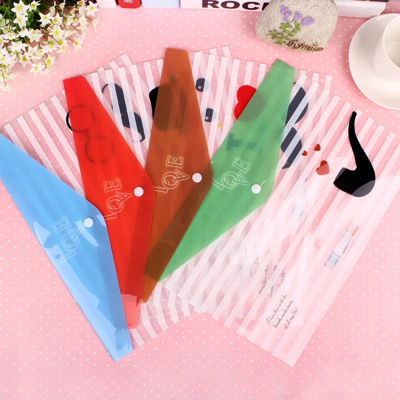 5 штук в партии A4 размер пластиковые Водонепроницаемый карман для документов