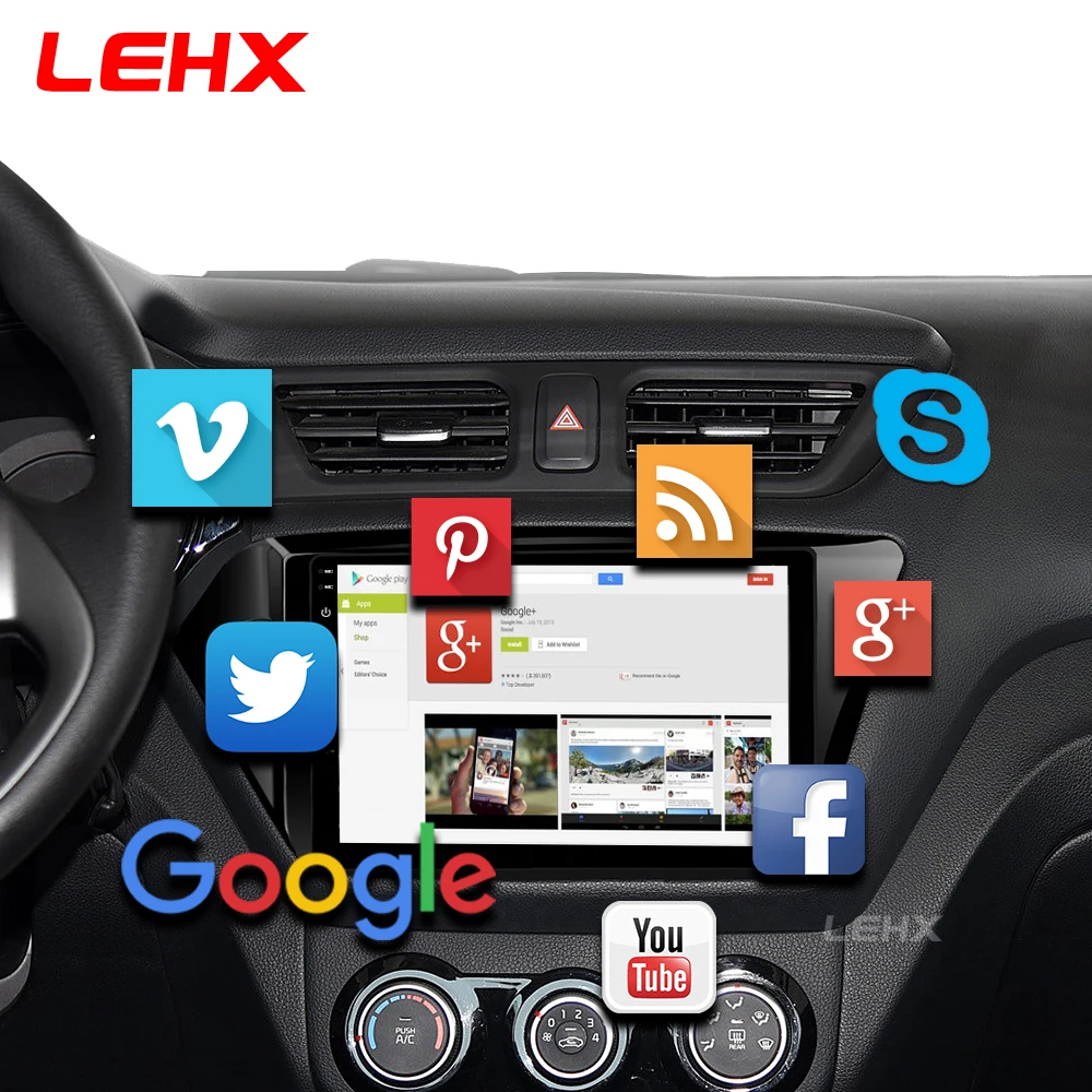 2din Android 8,1 автомобиль радио мультимедиа плеер gps navigatio для Kia RIO 3 4 Rio 2010 2011 2012 2013