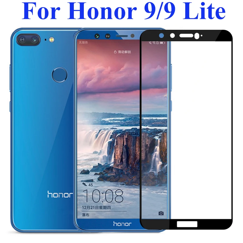 Закаленное стекло 9 Защитное для huawei honor lite защита экрана light lit huaway honor9 лист tremp