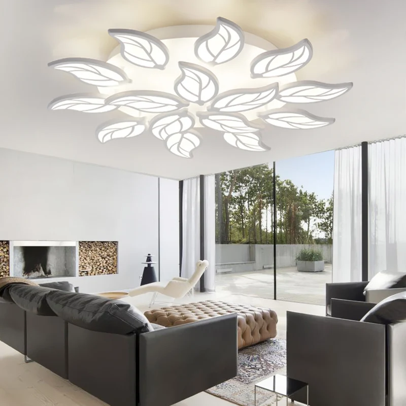 Лист акриловый светодиодный потолочный светильник современный Гостиная Спальня