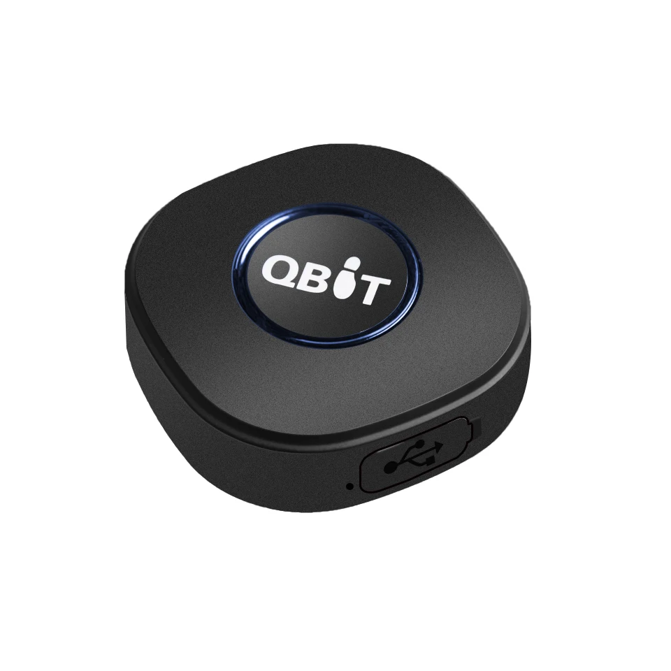 Qbit Маленький Персональный gps трекер локатор для детей GPS LBS устройство слежения в