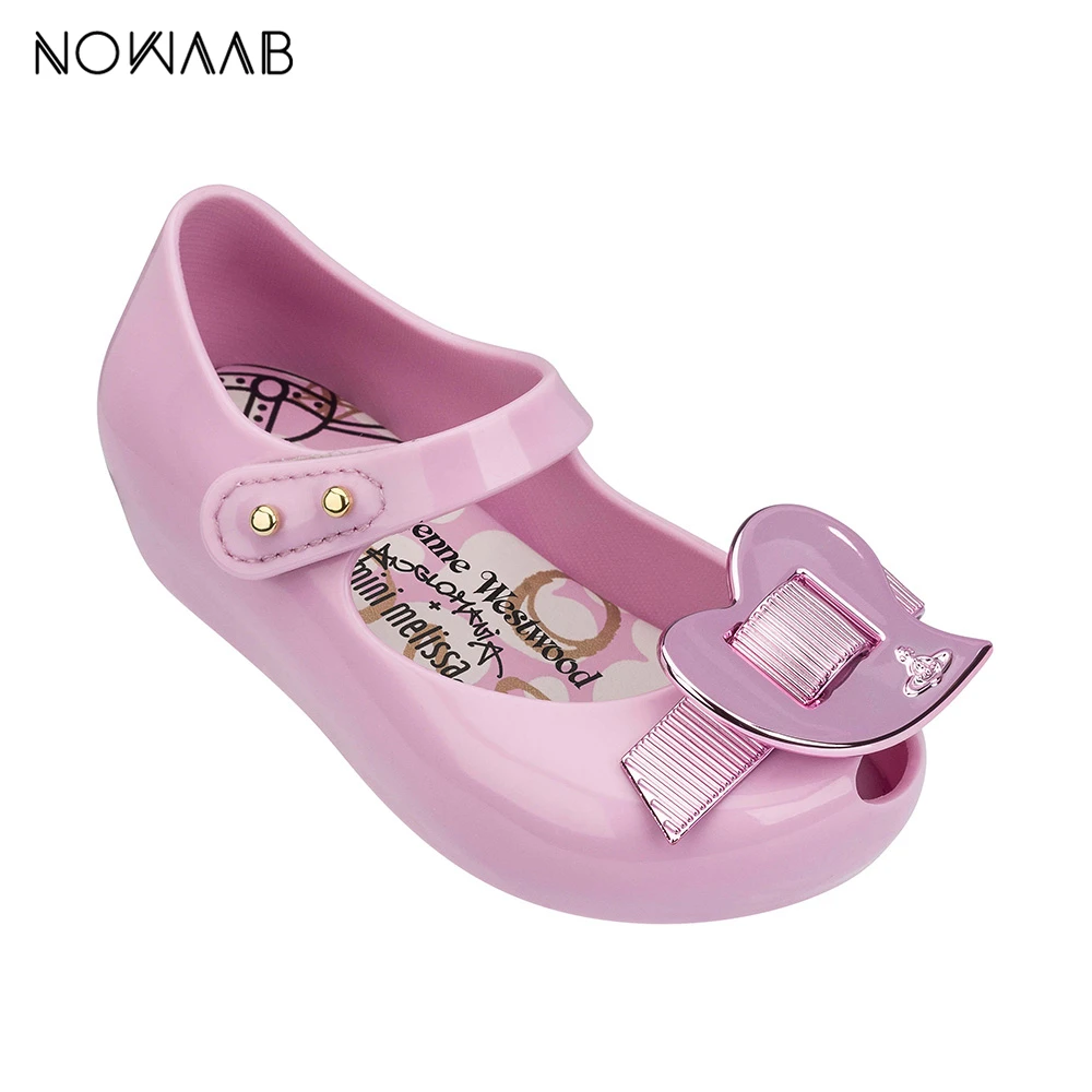 Mini Melissa Ultragirl IX 2019 New Summer Bow Girl Jelly Shoes Girls Non-slip Sandals Kids Beach Sandal Toddler | Детская одежда и