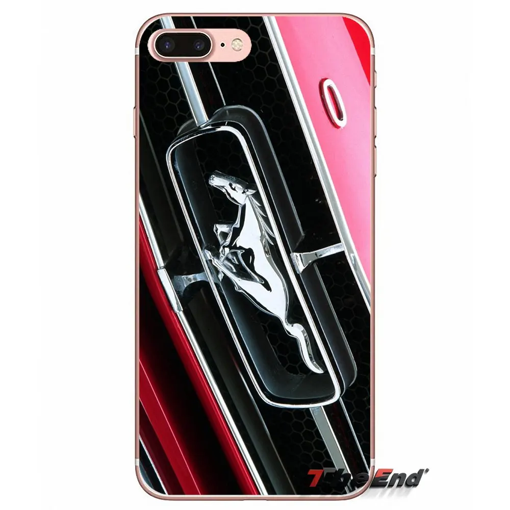 Ford Mustang GT Concept Boss чехол с логотипом для Apple iPhone X 4 4S 5 5S SE 5C 6 6S 7 8 Plus 6Plus 7plus 8plus Fundas