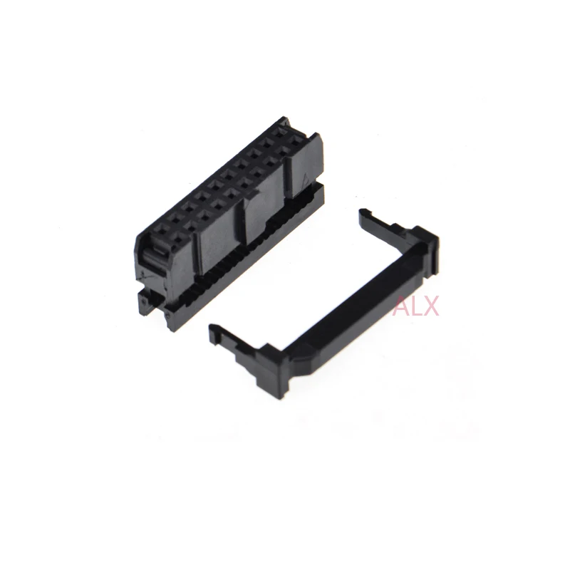 10 шт. двухрядный гнездовой разъем 2 54 мм 2x10 контактов|l connector|row headercable pin |
