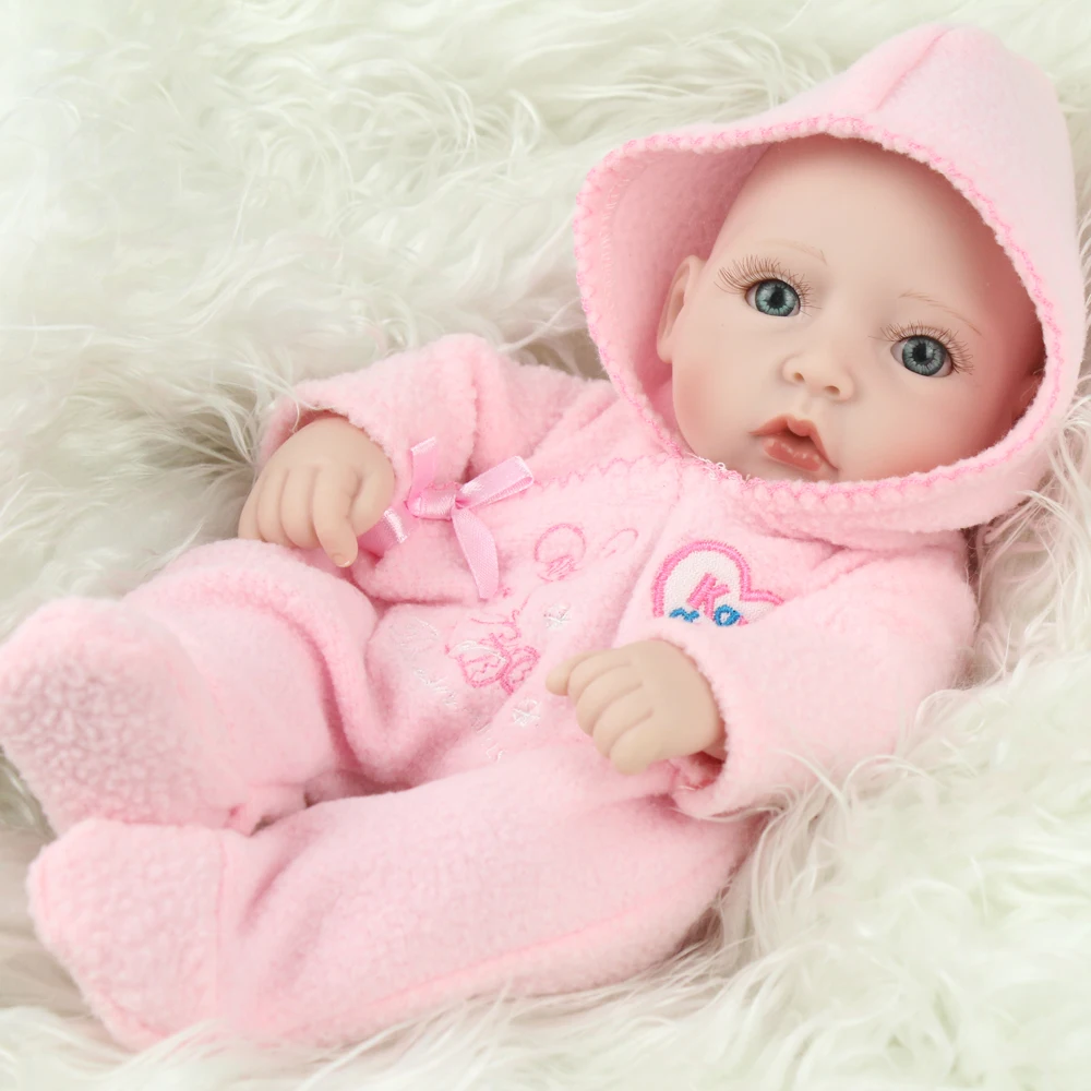 KAYDORA 10 дюймов двойная кукла Реалистичная Reborn Baby Body силиконовая игрушка сделай сам