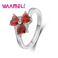 new arrival top quality 925 sterling silver accessories pretty party gift elegant finger ring wedding jewelry gift