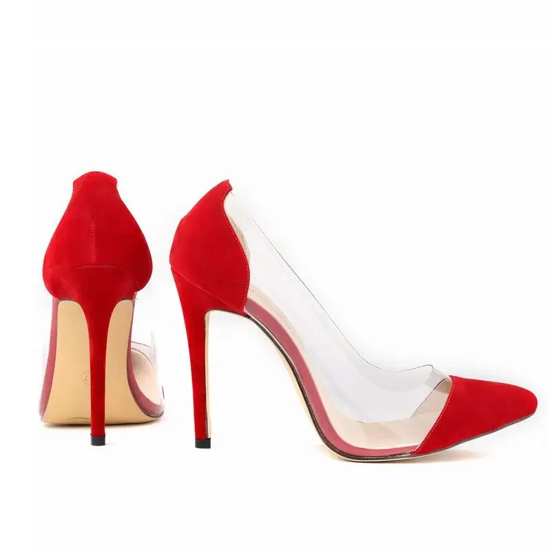 Демисезонные сексуальные Остроконечные Женские туфли на высоком каблуке