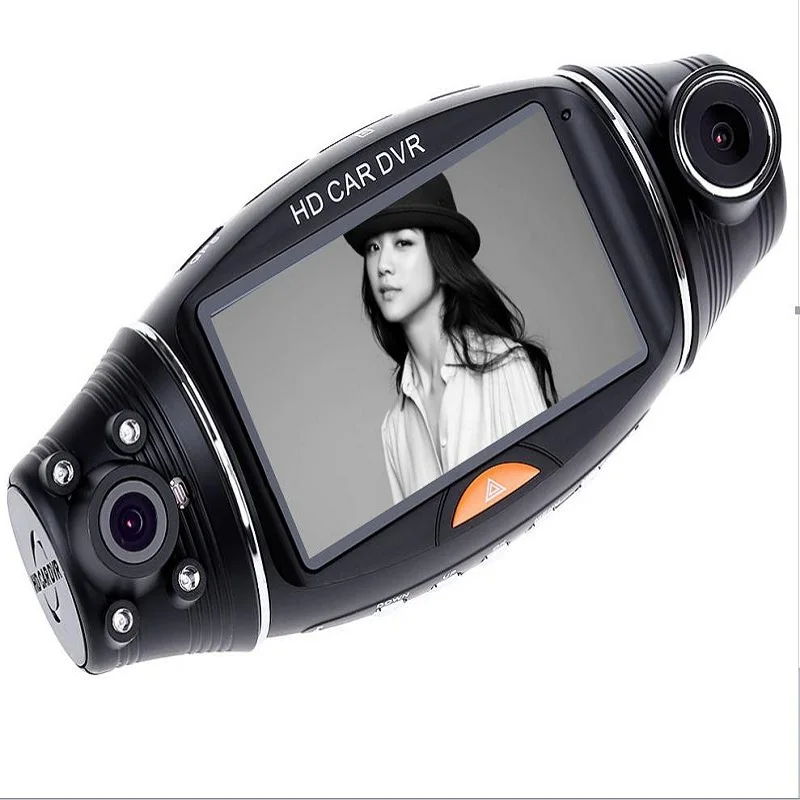 R310 мини Видеорегистраторы для автомобилей регистраторы 2 7 дюймов Full HD 1080p Двойной