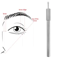 tebori microblading eyebrow line pen tattoo machine for permanent makeup eyebrow tattoo manual blades holder 20pcs needles