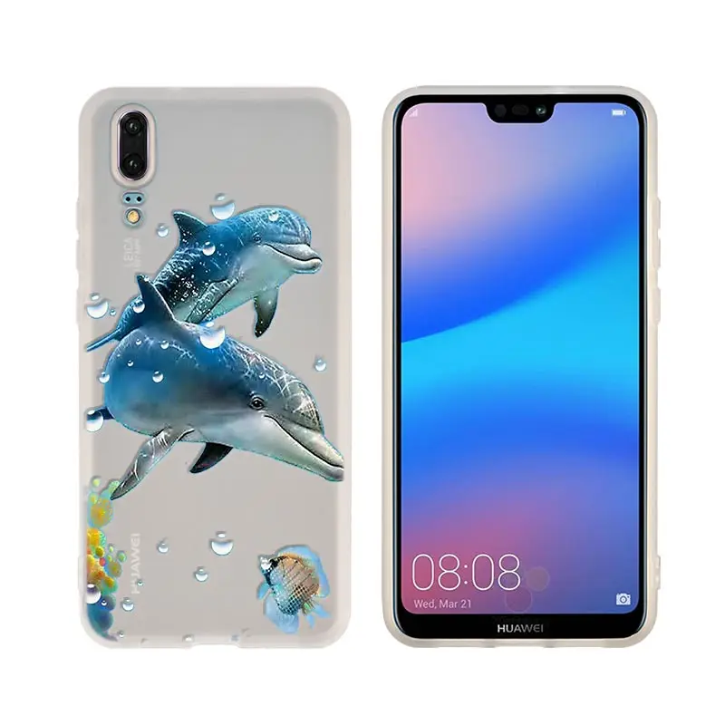 Мягкий ТПУ чехол для телефона Huawei P50 P40 P30 P20 Pro Lite p30lite p50lite P samrt Z 2020 2019 | Мобильные