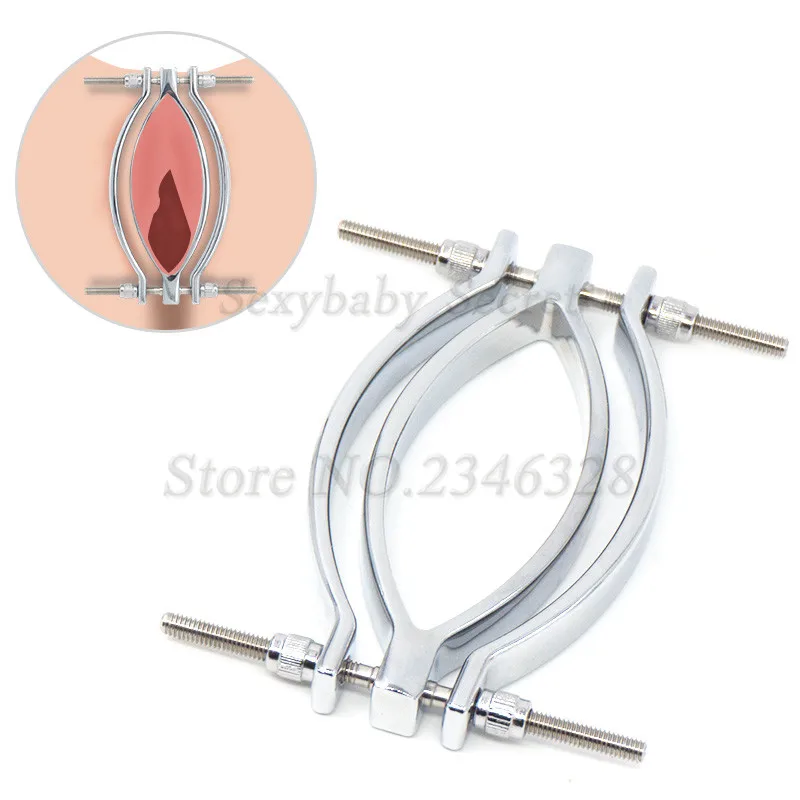 Расширитель вагинального зажима из нержавеющей стали растягивающийся винт для