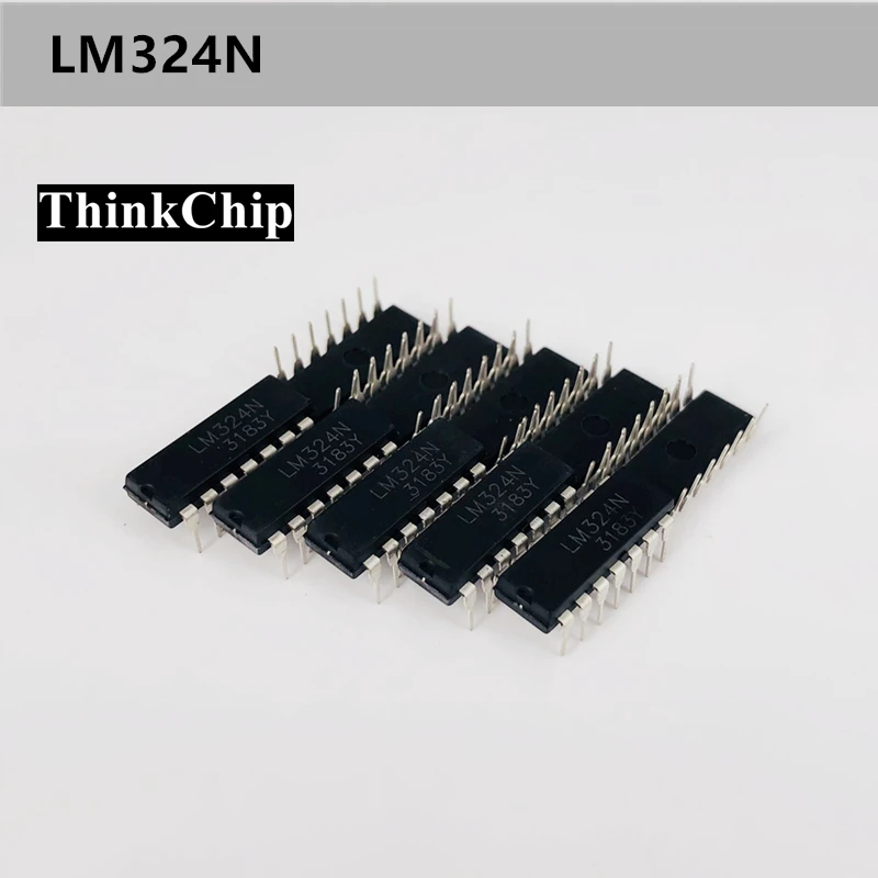 (10 шт.) LM324N LM324 DIP 14 маломощный четырехъядерный усилитель|Инструменты для кабеля| |