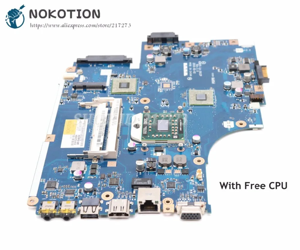 NOKOTION NEW75 LA-5912P MBNA102001 материнская плата для ноутбука acer aspire 5551 Emachines E640 DDR3 HD4200 Бесплатный процессор