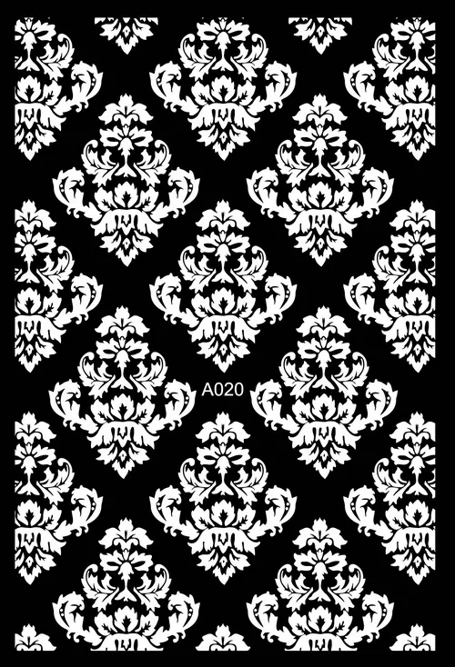 A020 White 3D наклейка для ногтей, наклейка на заднюю панель, роскошный дизайн, все для маникюра, белая наклейка, украшение для ногтей, аксессуары для ногтей DIY - Цвет: A020 White