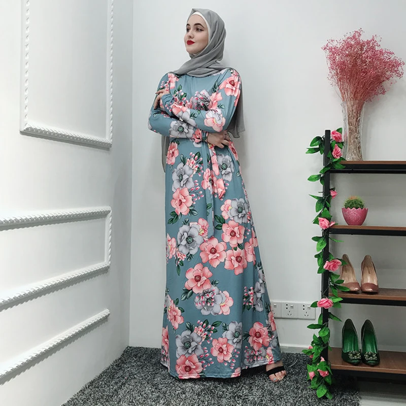 Vestidos Ramadan кафтан абайя, арабское мусульманское длинное платье для девочки Caftan Elbise Hijab Eid платья Qatar Robe Femme Musulmane Longue