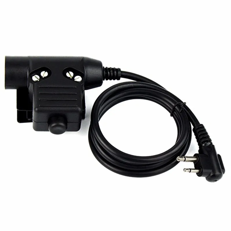 

Новый водонепроницаемый PTT кабель для Midland Plug Walkie Talkie Z Tactical ComtacII H50 MSA SORDIN H60 HD03 гарнитура с шумоподавлением