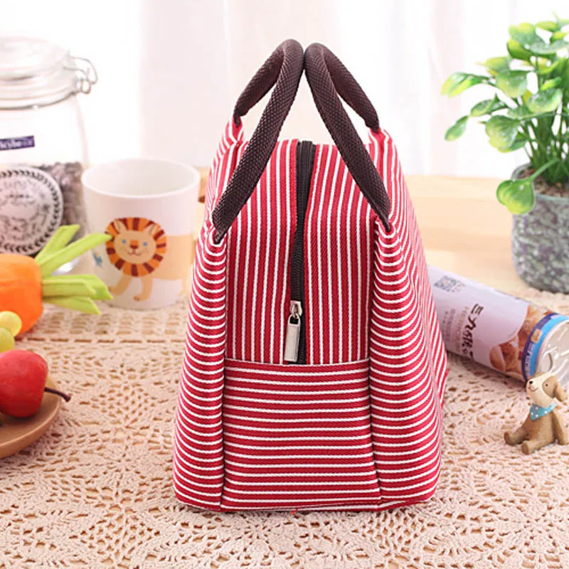Свежий Водонепроницаемый толстый полосатый пикник мешок для студентов на в