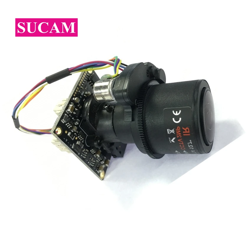 Камера видеонаблюдения SUCAM CMOS 1080P AHD Full HD 2 8 12 мм моторизованный вариофокальный