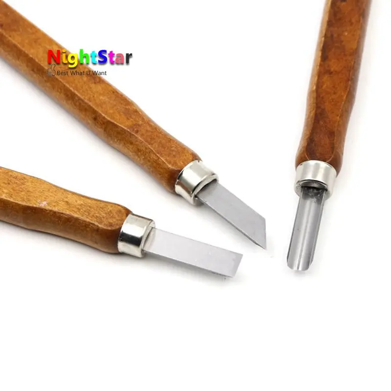 3 шт. ножи для резьбы по дереву без коробки|chisel knife|wood carving chiselshand tools |