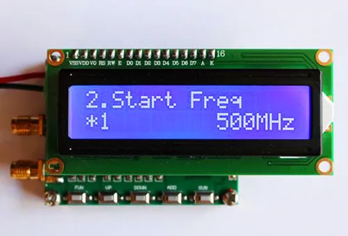 

Free Shipping!!! RF signal generator / with sweep function RF signal generator 140MHz~4.4GHz
