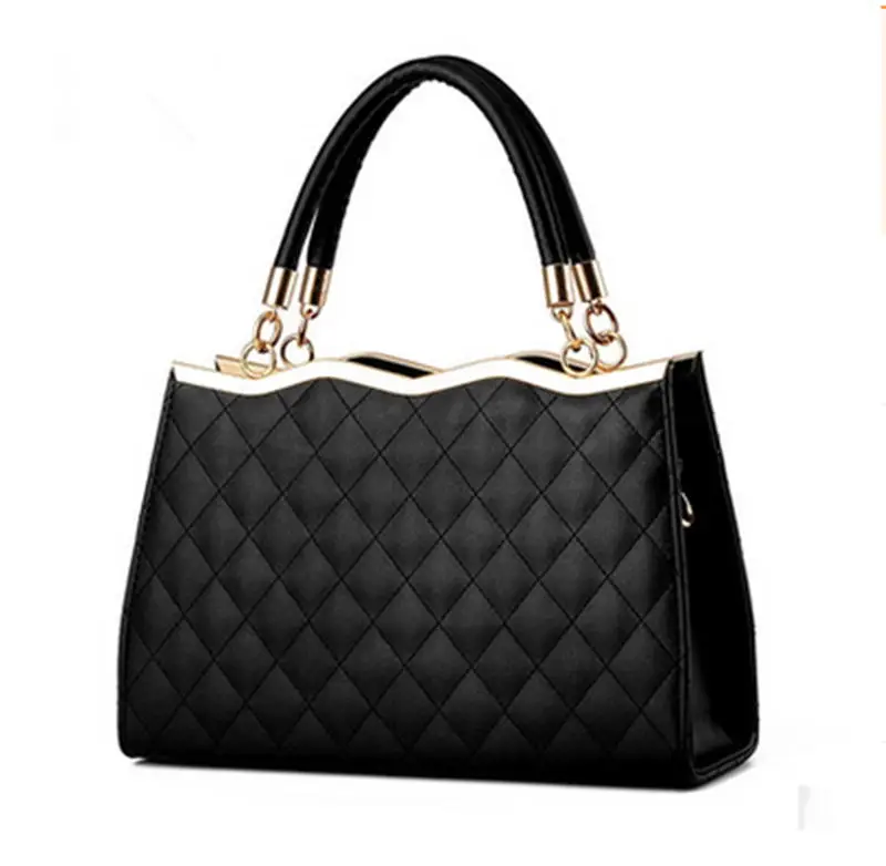 Zhe Ren Arco de Alta calidad mujeres bolso de cuero de la Marca del partido de tarde Bolso Crossbody totes el bolso de Hombro del enrejado de cuero suave de las mujeres sac