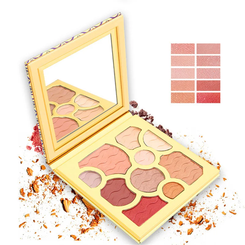10 Colors Matte Eyeshadow Palette Natural Makeup Eye Shadow Powder Cosmetic HJL2018 |