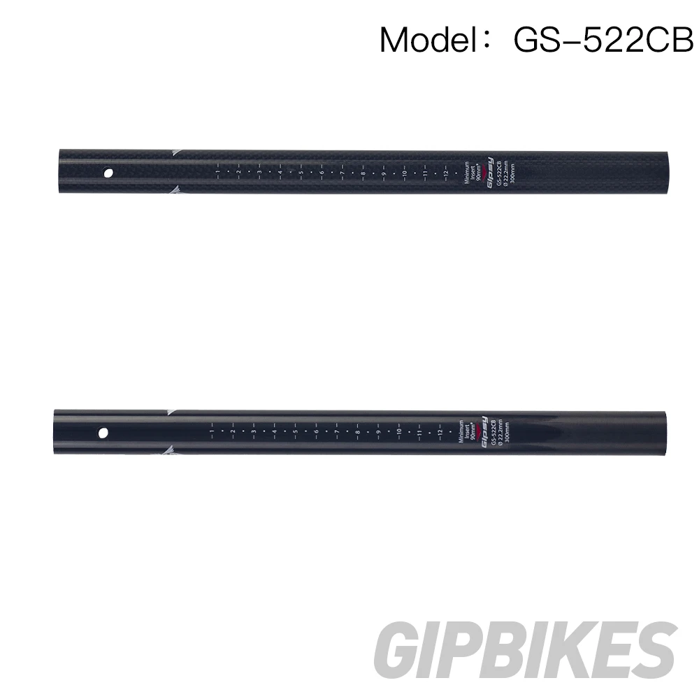 Gipsy GS 522CB 2018 новый углеродного волокна велосипед подседельный 22 2 * 300L 45 г детские