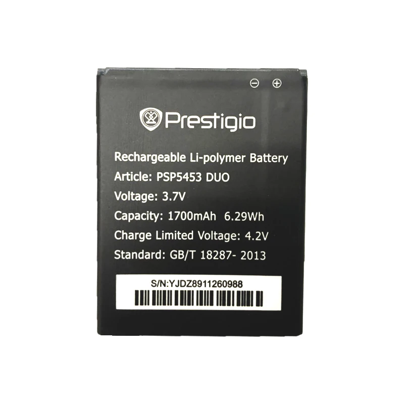 Hekiy PSP5453 PAP5453 DUO батарея Новая высококачественная 1700 мАч резервная для смартфона
