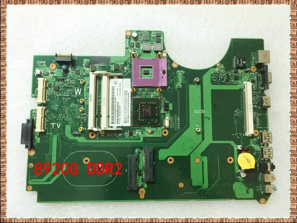 Для acer aspire 8920 материнская плата для ноутбука 6050A2184601 MB A02 MBAP50B001 MB. AP50B. 001 965PM DDR2