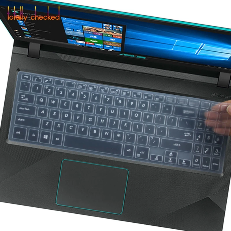 clear Обложка клавиатуры для ноутбука для Asus VivoBook 15 YX560U Y5000 X507 x507uf X507U X507UA X507UB X507UD x560ud X560 15,6 дюймов кожи - Цвет: clear
