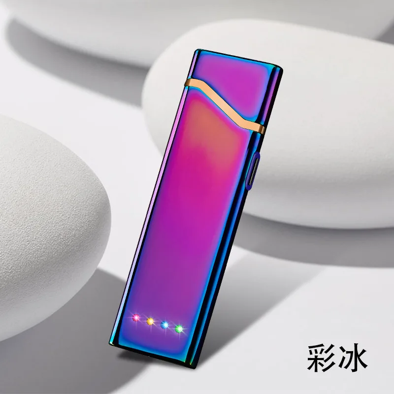 Новинка 2019 зеленый двухсторонний светильник для сигарет ультратонкий зарядки