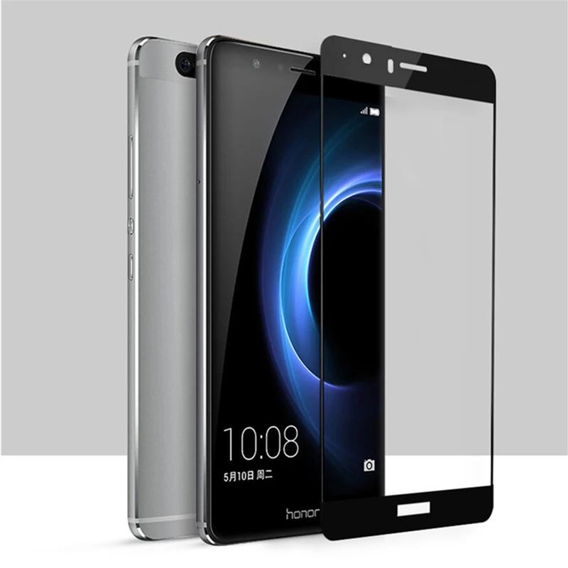 Полное покрытие закаленное стекло для huawei Honor 9 lite 8 6A 6C 6X Pro 7X край экран защитная