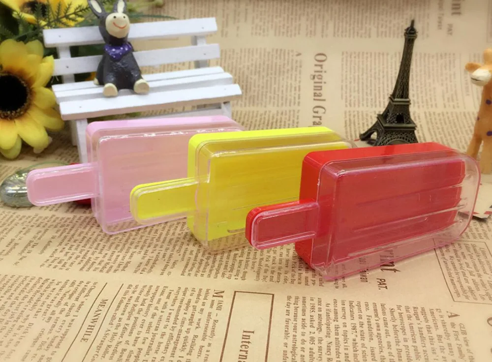 creative cute ice-cream stick kid's favorite candy bag new marriage charm Shower Favor Boxes Wedding Party Gift hold | Дом и сад