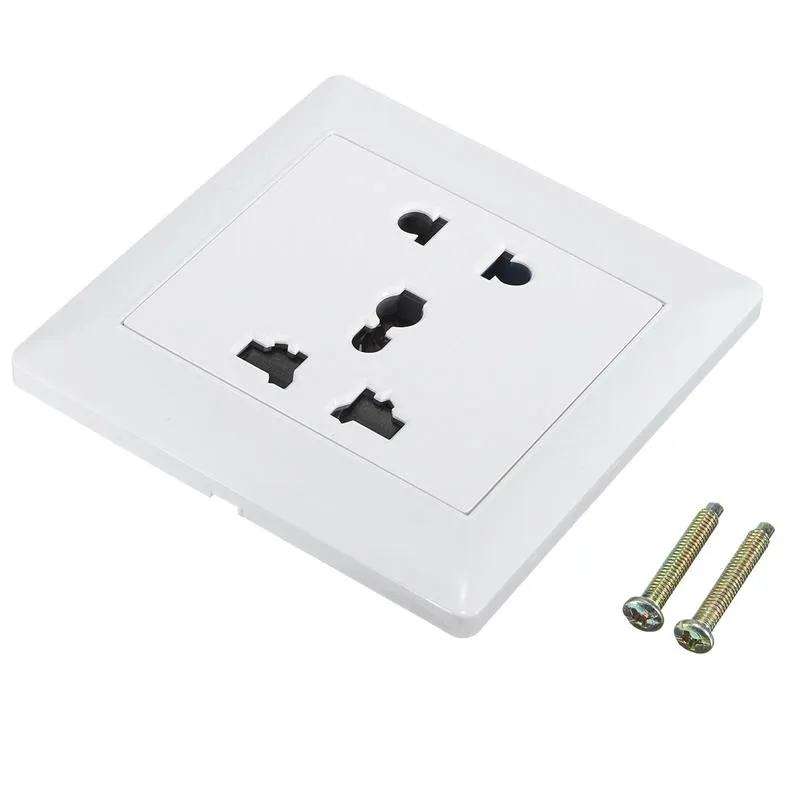 LEORY AC 110 250 V 10A двойной порт настенный адаптер разъема разъем 5 отверстий 2 способа