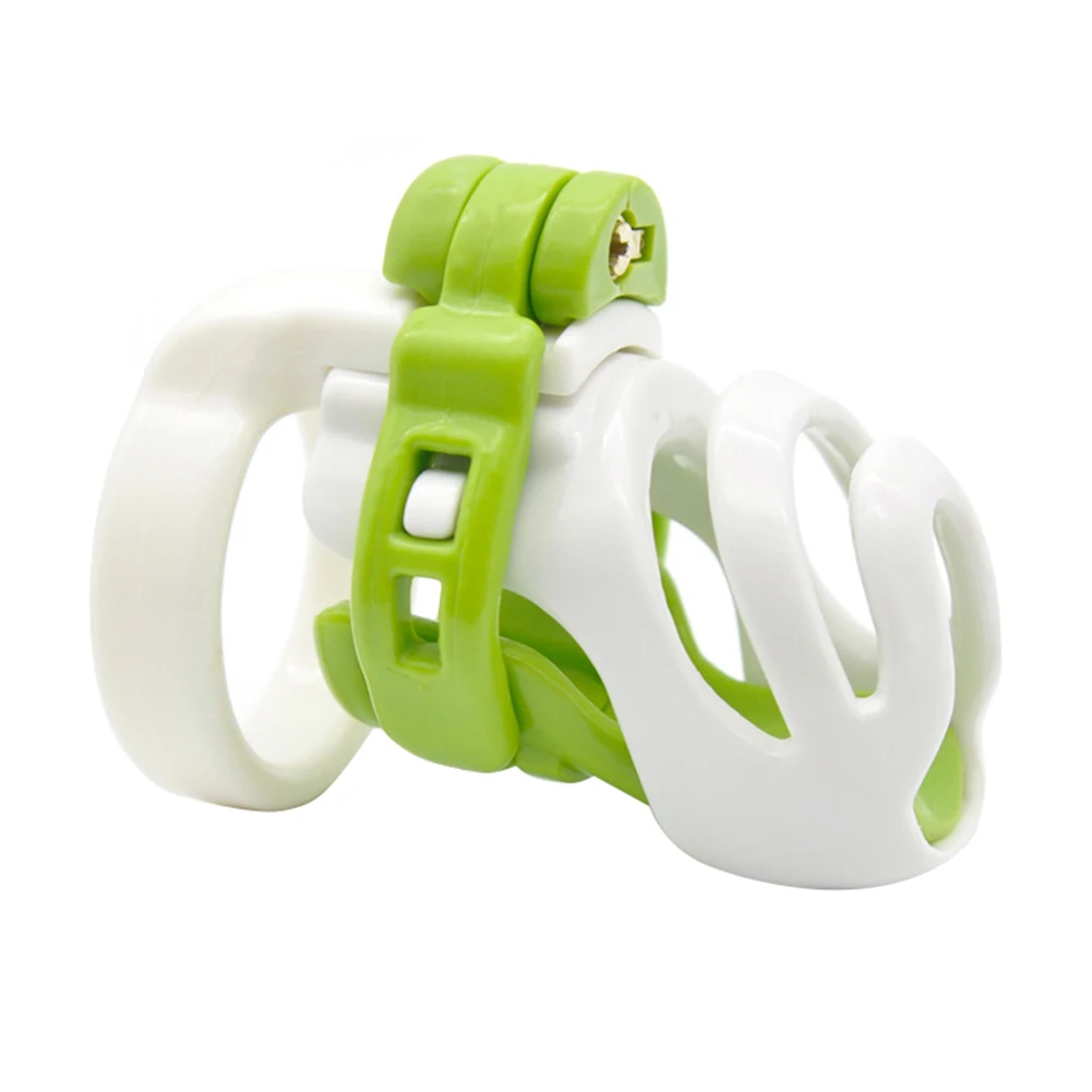 Мужская Смола клетка целомудрия для пениса фиксатор с 4 кольцами Связывание Секс