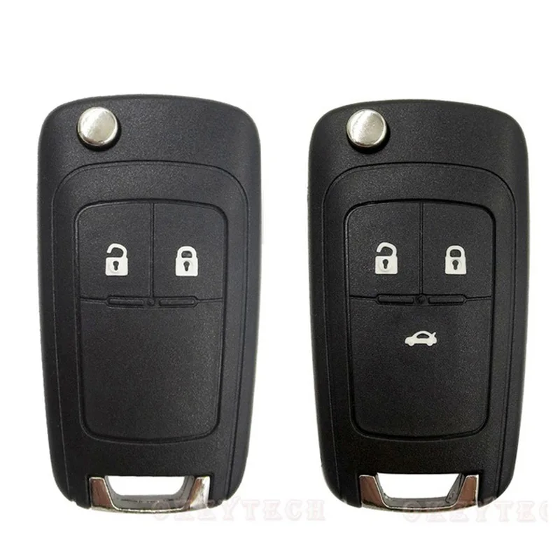 2 кнопки 3 полный флип автомобиль дистанционный ключ для Opel astra h g j Vauxhall Замена 433