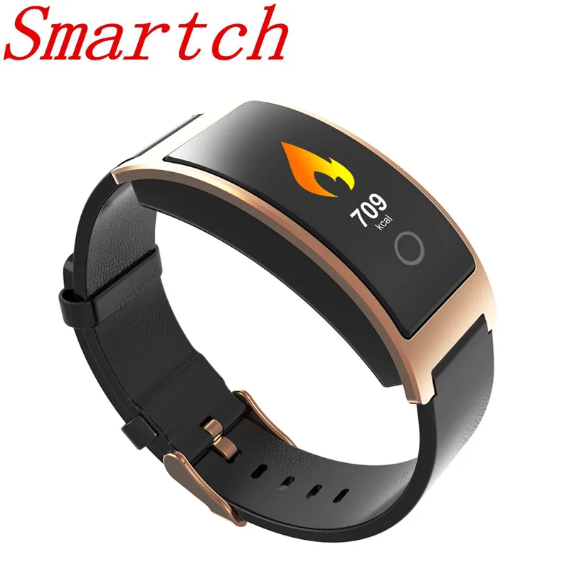 Smartch CK11C цветной oled-экран умный браслет монитор сердечного ритма шагомер